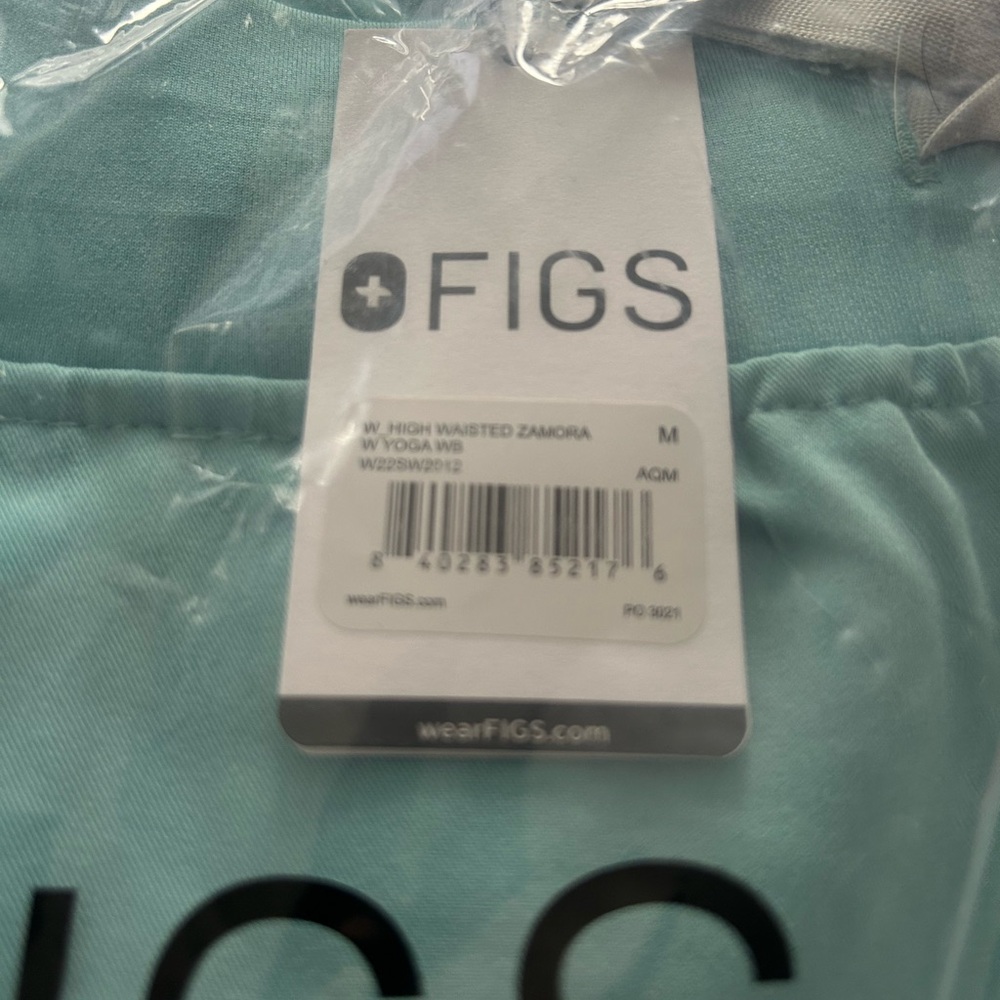 FIGS High Waisted Zamora Jogger Pants - seaglass